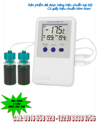 Traceable 4738, Nhiệt kế Vaccine MinMax với dải đo –50°C đến 70°C Traceable® 4738 Ultra™ Thermometer